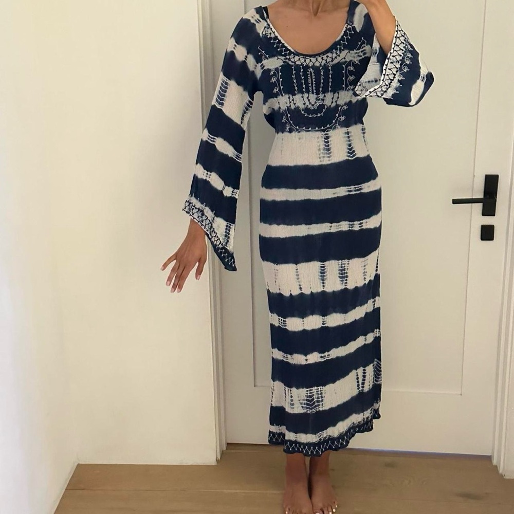 Min Young Lee Tie Dye Longsleeve Dress 
Good condition!! 
Size S